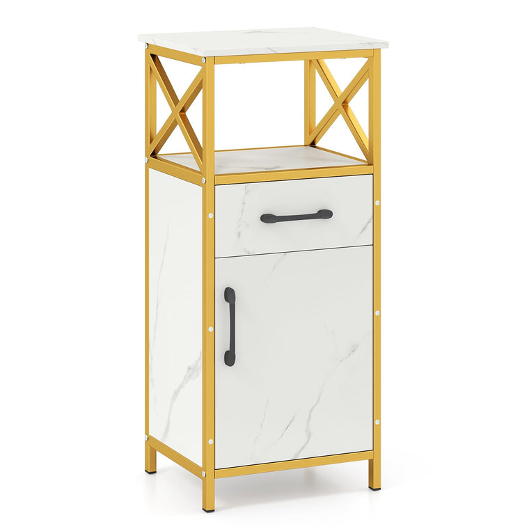Bathroom Storage Cabinet with Drawer - product view 1