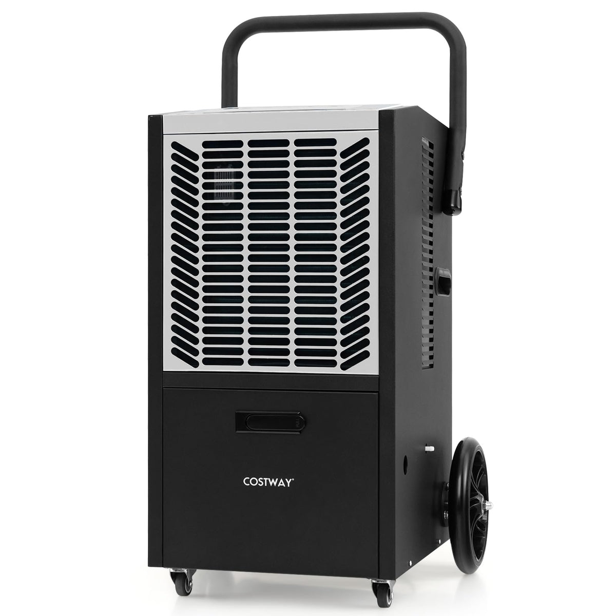 163 Pints Commercial Dehumidifier, 4500 Sq.Ft Dehumidifier with Pump & Drain Hose - product view 1