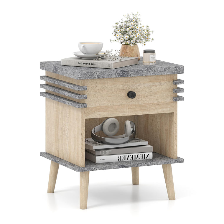 Modern Nightstand Set of 1/2 - product view 1