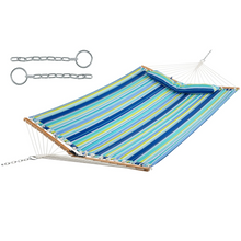 10.5 FT Hammock, Quilted 2 Person Hammock w/Detachable Pillow, 495LBS Capacity - product view 1