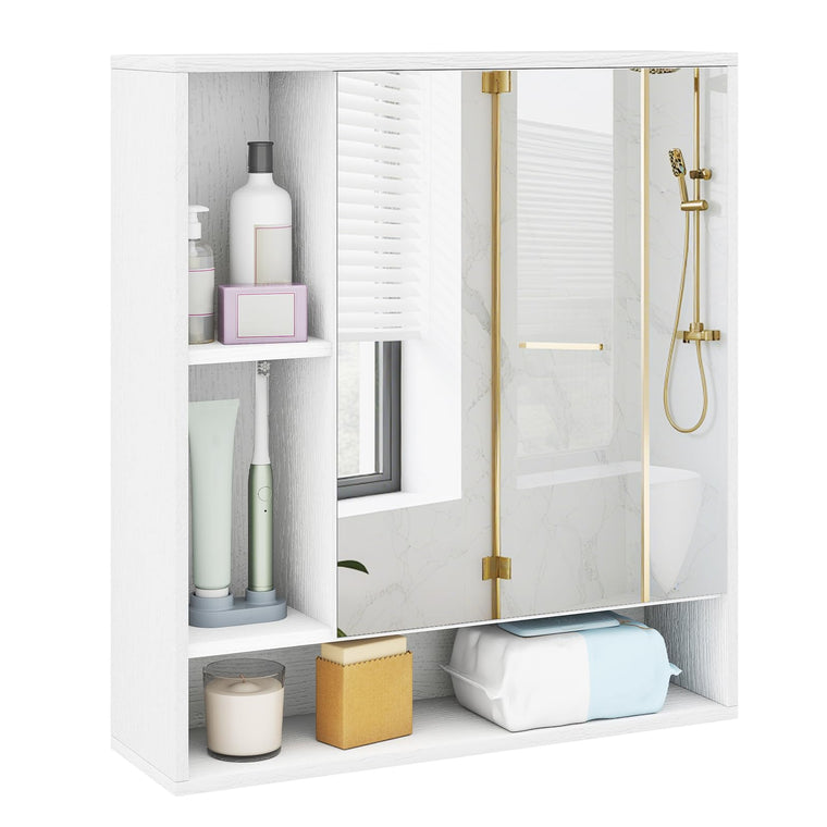 Bathroom Wall Mounted Medicine Cabinet w/Single Door - product view 1