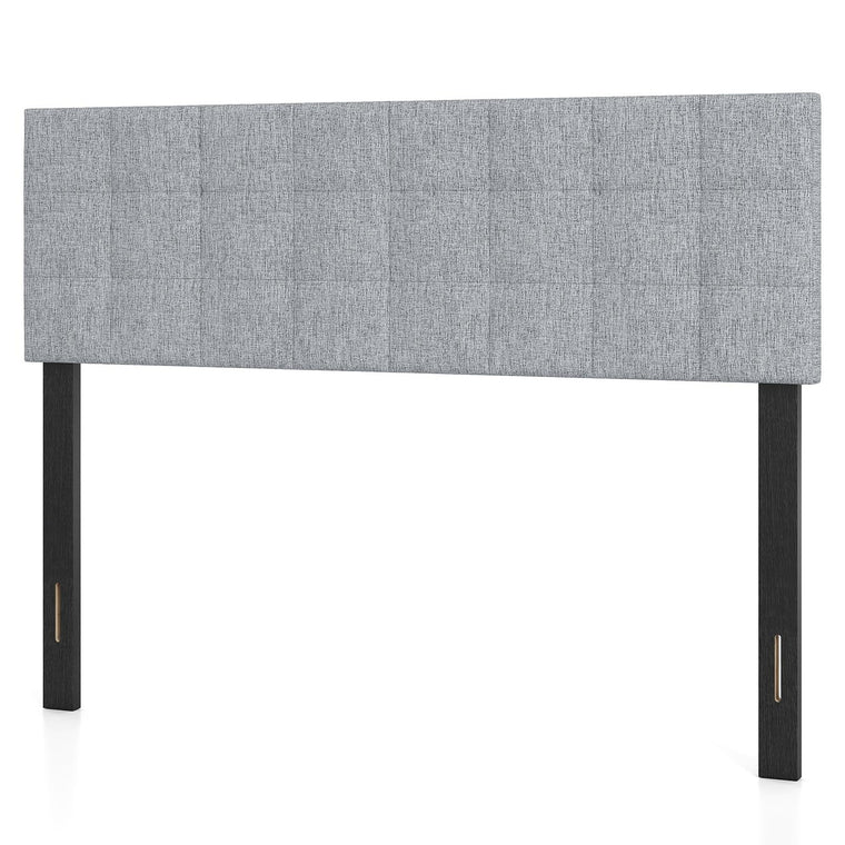 Queen/Full Size Linen Upholstered Headboard - product view 1