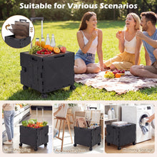 Foldable Utility Cart on 4 Rotate Wheels - product view 2