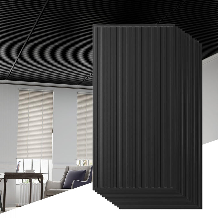 12/24 Pack Fluted PVC Wall Panels - product view 1