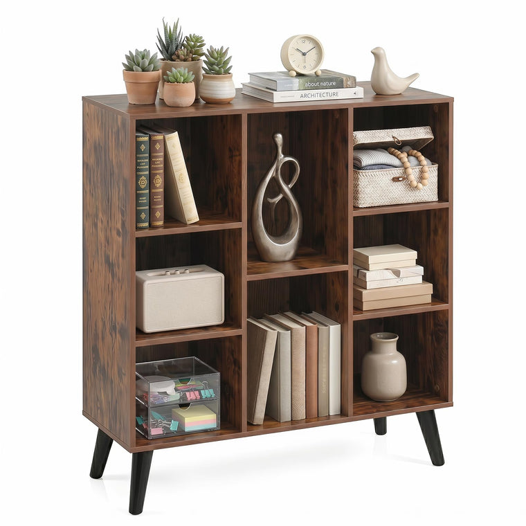 8 Cube Bookshelf for Living Room & Home Office - product view 1