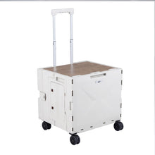 Foldable Utility Cart on 4 Rotate Wheels