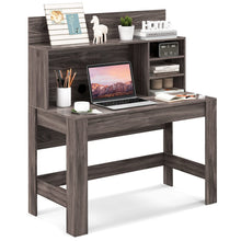 Computer Desk with Bookshelf - product view 1
