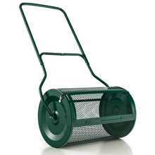 27" Compost Spreader, Peat Moss Spreader, Heavy Duty Metal Mesh Lawn Roller - product view 1