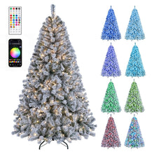 Smart RGB Pencil Christmas Tree with Remote & APP (6 FT) - product view 1