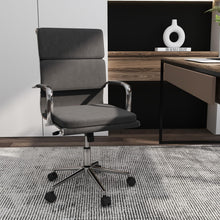 Ergonomic Office Chair Mid Back Fabric Desk Chair with Armrest - product view 2