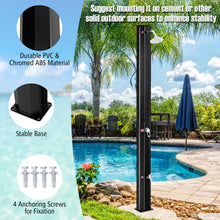 9.3 Gallon Solar Heated Outdoor Shower - product view 4