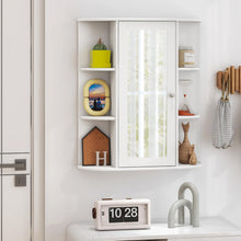 Medicine Cabinet, Bathroom Wall Cabinet with Mirror - product view 2