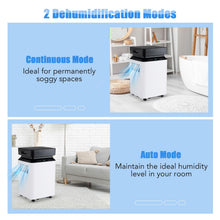 90 Pint Dehumidifier for Basement, 6000 Sq. Ft Energy Efficient Dehumidifier for Home w/Continuous & Auto Mode - product view 6
