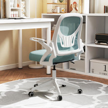 Ergonomic Desk Chair with Flip-up Arms & Lumbar Support - product view 2
