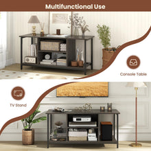 TV Stand for TV Up to 50” TVs, Entertainment Center with Charging Station, USB & Type C Ports - product view 2