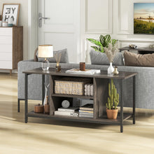 TV Stand for TV Up to 50” TVs, Entertainment Center with Charging Station, USB & Type C Ports - product view 3