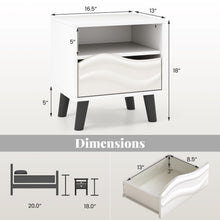 Mid Century Modern Nightstand - product view 3