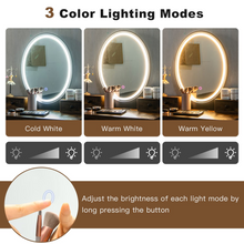 CHARMAID Vanity Set with Lighted Mirror - product view 5