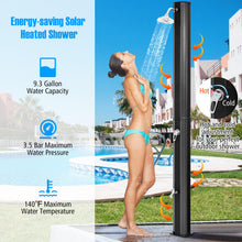 9.3 Gallon Solar Heated Outdoor Shower - product view 5