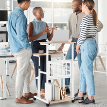Small Standing Desk for School Lecture Home Office - product view 4