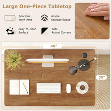 Universal Wood Table Top 48 x 30 inch Solid One-Piece Desk top - product view 8