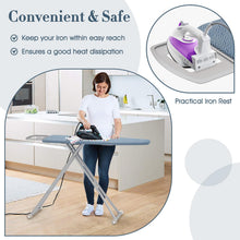 Ironing Board with Iron Rest, Carbon Steel Iron Board with 4 Layer Heat Resistant Cover & Pad - product view 4