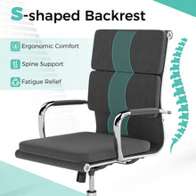 Ergonomic Office Chair Mid Back Fabric Desk Chair with Armrest - product view 4