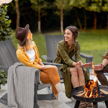 Outdoor Rocking Chairs for Porch - Waterproof HDPE Adirondack Rocker, 330lbs Weight Capacity - product view 4