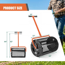 Compost Spreader 24" Peat Moss Spreader Roller - product view 4