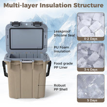 21QT Ultra-Light Injection Molded Cooler with Handles & Bottle Opener - product view 5