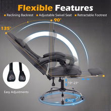 Ergonomic Gaming Chair with Linkage Armrests & Detachable Headrest for Home Office - product view 5