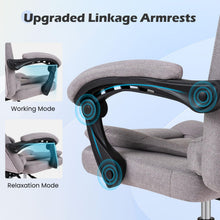 Office Executive Chair | Ergonomic Big High Back Computer Chair with Linkage Armrests - product view 5