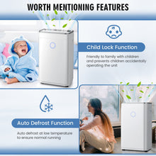 60 Pints Dehumidifier Rooms up to 4000 Sq. Ft, with 3 Modes, 3-Color Digital Display, 1.7 Gallon Water Tank - product view 5