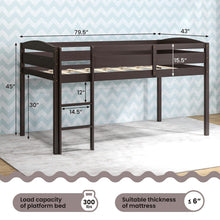 Loft Bed with Ladder - product view 7