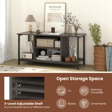 TV Stand for TV Up to 50” TVs, Entertainment Center with Charging Station, USB & Type C Ports - product view 5