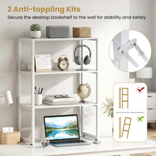 Desktop Bookshelf for Home Office Kitchen Dorm (1/2) - product view 5