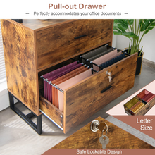 Lateral File Cabinet with 2 Drawers with Lock - product view 4