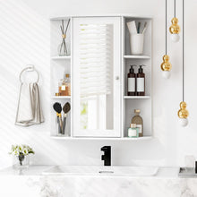 Medicine Cabinet, Bathroom Wall Cabinet with Mirror - product view 3