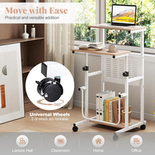 Small Standing Desk for School Lecture Home Office - product view 6