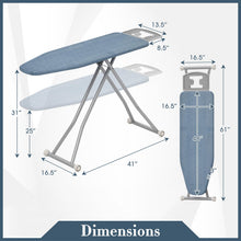 Ironing Board with Iron Rest, Carbon Steel Iron Board with 4 Layer Heat Resistant Cover & Pad - product view 6