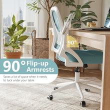 Ergonomic Desk Chair with Flip-up Arms & Lumbar Support - product view 6
