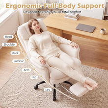 Criss Cross Legged Reclining Desk Chair with 5-Level Adjustable Armrests - product view 6