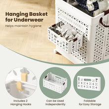75L Collapsible Laundry Basket with Wheels - product view 6
