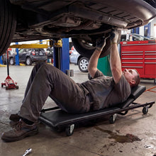 40 Inch Padded Rolling Creeper with Adjustable Backrest & Headrest - product view 6