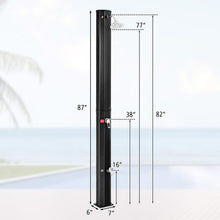 9.3 Gallon Solar Heated Outdoor Shower - product view 7