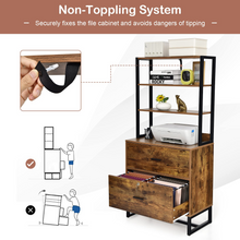 Lateral File Cabinet with 2 Drawers with Lock - product view 6