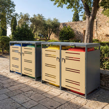 52"x32"x46" Outdoor Trash Can Storage - product view 7