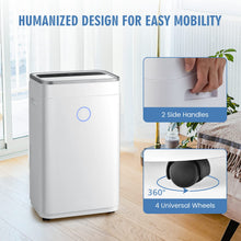 60 Pints Dehumidifier Rooms up to 4000 Sq. Ft, with 3 Modes, 3-Color Digital Display, 1.7 Gallon Water Tank - product view 7