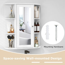 Medicine Cabinet, Bathroom Wall Cabinet with Mirror - product view 7