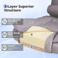Office Executive Chair | Ergonomic Big High Back Computer Chair with Linkage Armrests - product view 7